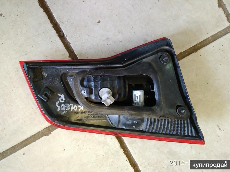 Рено Колеос снятие и установка заднего фонаря, замена лампочки. - YouTube