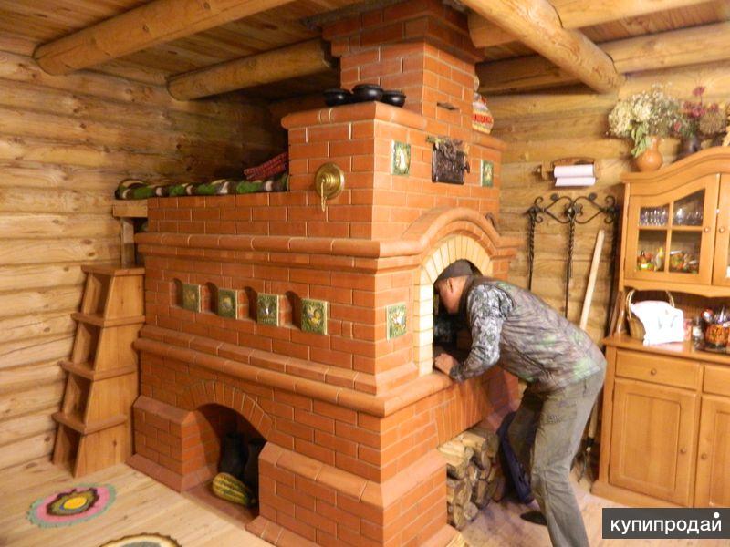 Русские печи для деревенского дома проекты фото