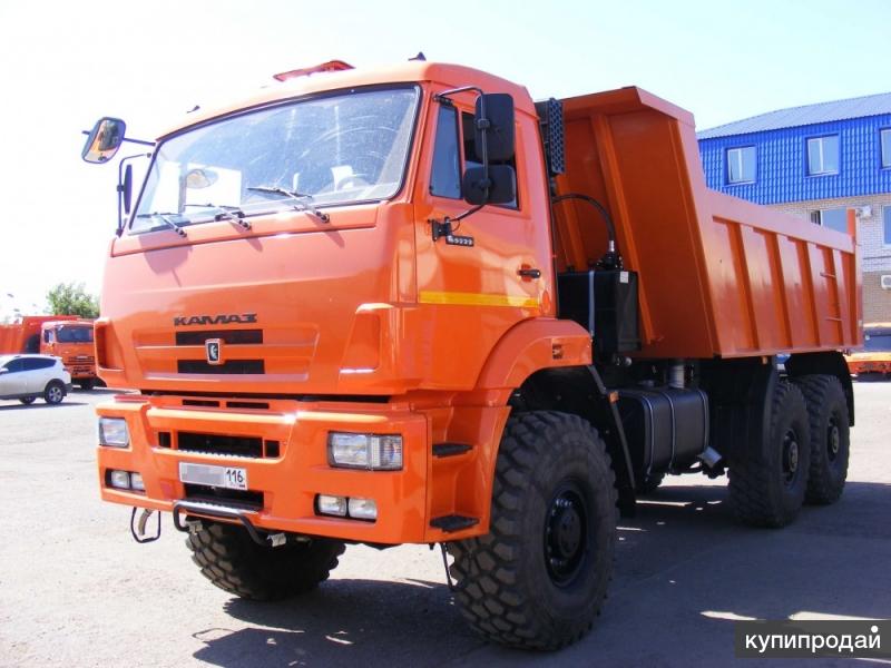 Самосвал КамАЗ-65222, 6х6,