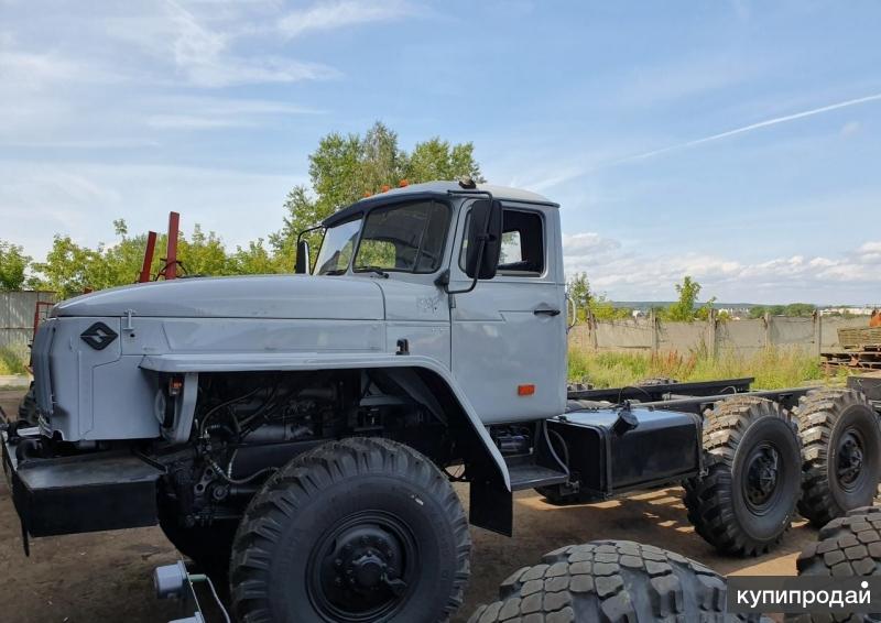 Шасси Урал 4320 под лесовоз с манипулятором прицеп роспуск гм