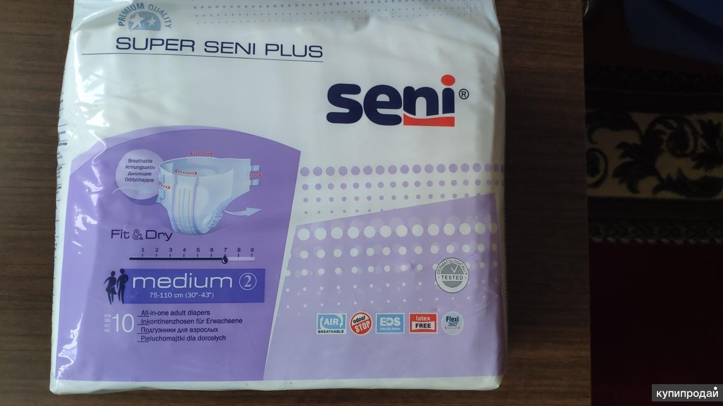 Подгузники super seni plus. Подгузники Seni super Medium. Подгузники д/взрослых Seni super Plus Medium 30 шт x1. Подгузники для взрослых super Seni Plus в размерах: Medium (2) по 30 шт/3. Подгузники супер сени плюс (2) меди №30 (75-110см/2400мл).