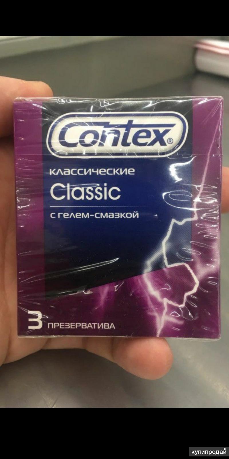 Contex Classic с гелем смазкой 3 шт