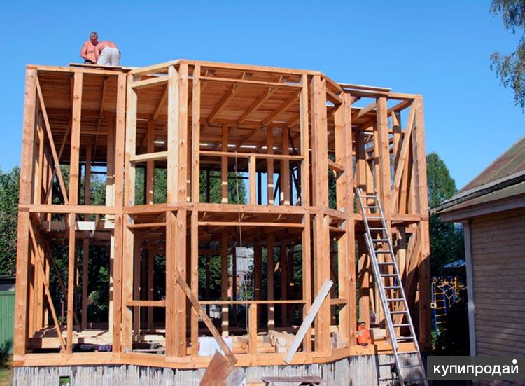 построить двухэтажный каркасный дом своими руками