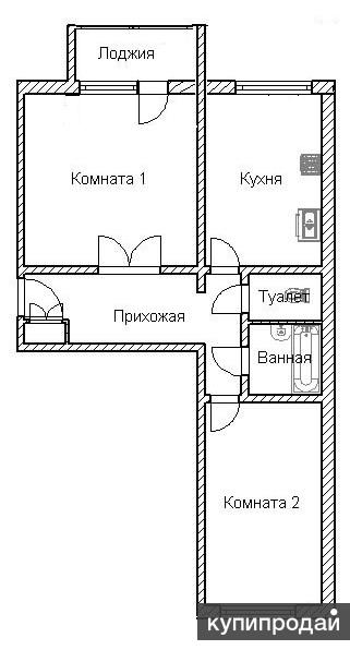 2-к квартира Артемовская 136 продам или обменяю