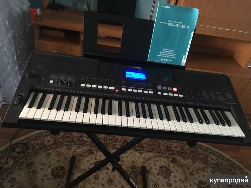Продам синтезатор YAMAHA PSR-E433