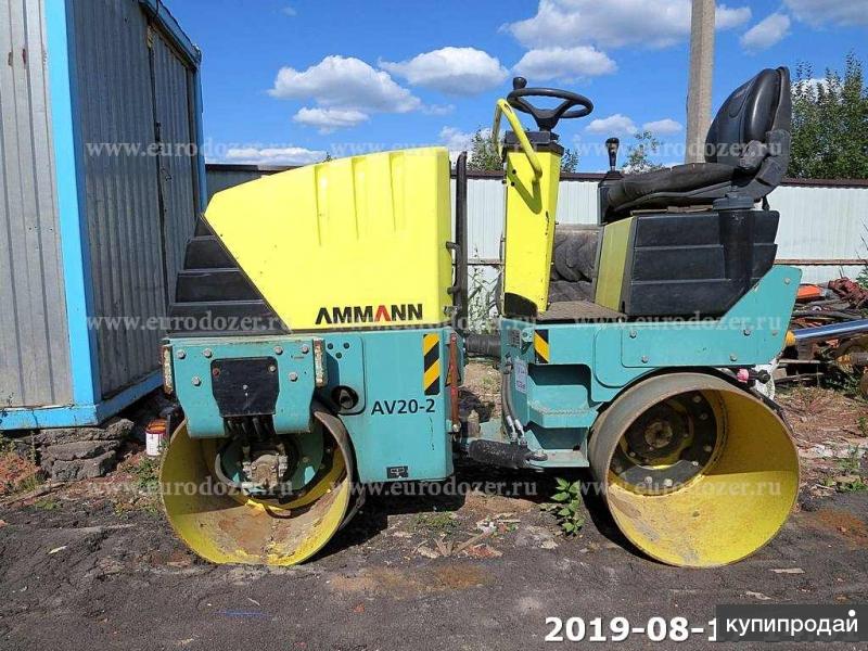 Асфальтовый каток AMMANN 20, 2012 г, 1,5 т, 876 м/ч
