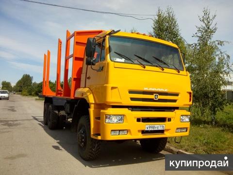 Камаз 65225 6522 сортиментовоз лесовоз с ГМ 6х6 20 25 т