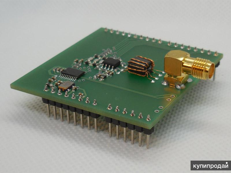 ВЧ-генератор с управлением от компьютера (шилд для Arduino Uno)