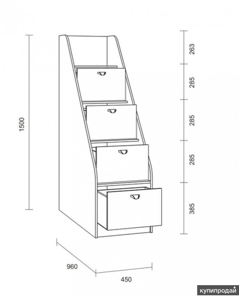 Лестница комод s20 Инфинити