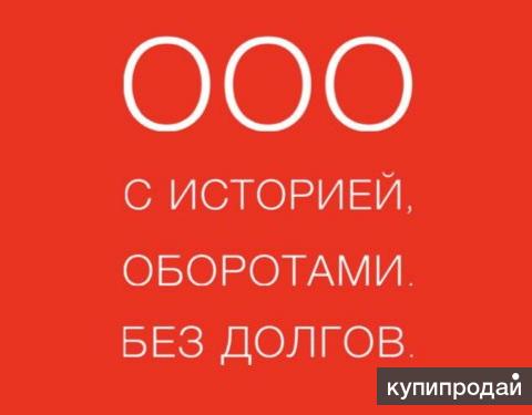 Купить Юр Лицо С Историей И Оборотами