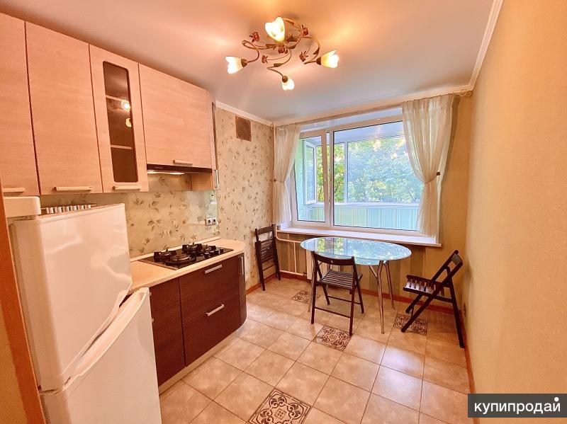 1-к квартира с евроремонтом, полы с подогревом, лоджия на всю квартиру ...