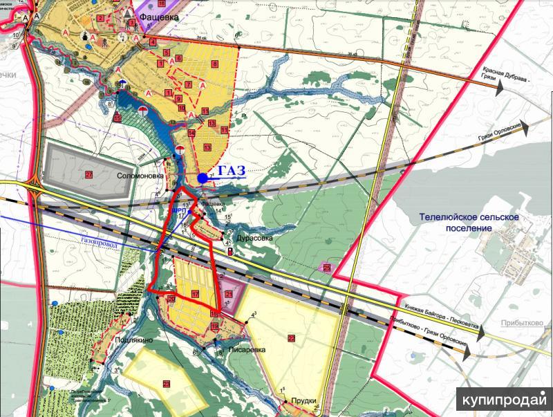 Кадастровая карта фащевка грязинский район