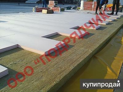 Устройство мембранной кровли. Опыт 53850м2