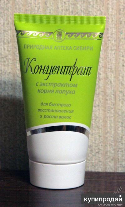 Укрепляем и питаем волосы. Концентрат с экстрактом корня лопуха.