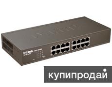 Коммутатора D-Link DES-1016A