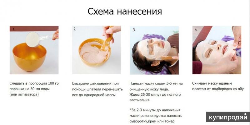 Как правильно снимать альгинатную маску