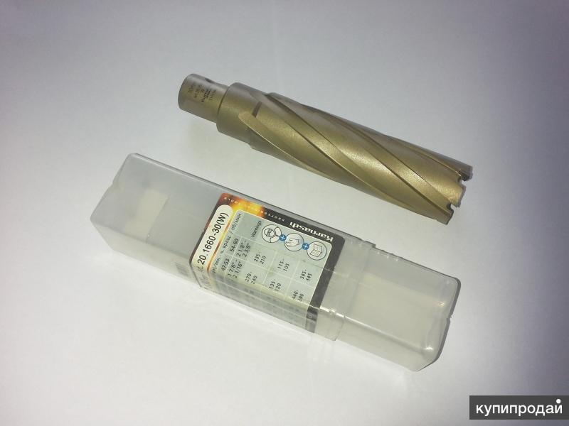 Продадим новые корончатые сверла (твердосплавные) "Karnasch" L=80,100,110mm.