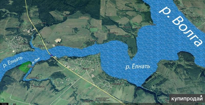 Карта глубин ивановская обл Участки для Родового поместья или дачи у большой воды в сосновом бору. в Иванове