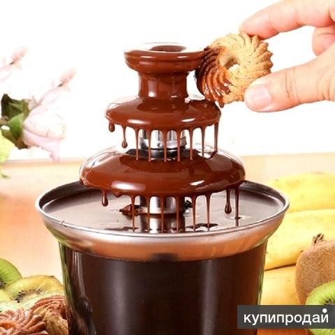 Шоколадный фонтан Chocolate Fondue Fountain Mini