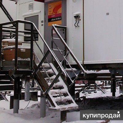 Лестницы ЛГВ 45-12.7 с решетчатыми ступенями