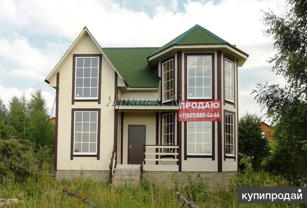 Новый большой теплый дом с частичными коммуникациями, для всей семьи, у озера