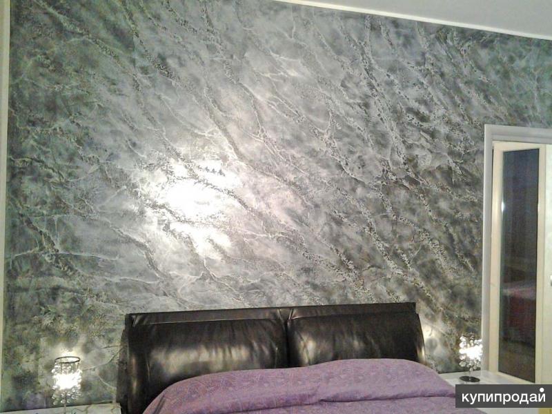 Фото венецианской штукатурки на стенах в квартире