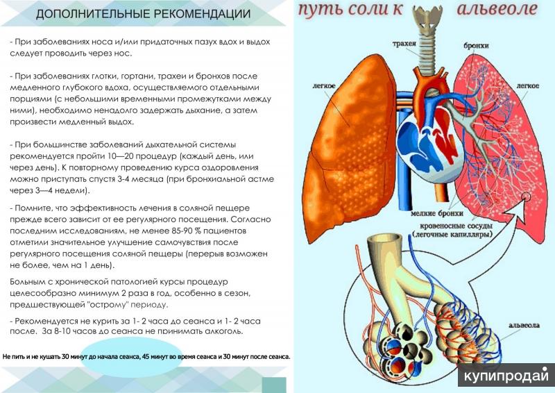 Соляная комната при астме