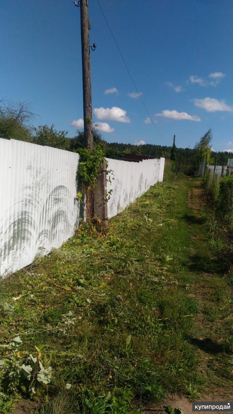 Участок под строительство дома, 7 сот. Чистый, ухоженный.