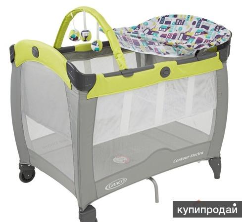 Манеж кровать graco contour prestige graco