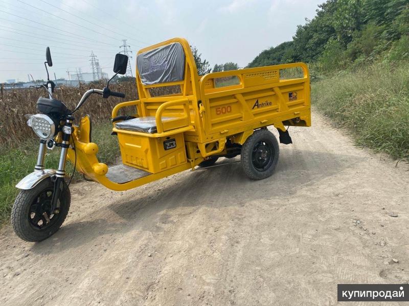 Грузовой трицикл antrike 500 с АКБ запчасти