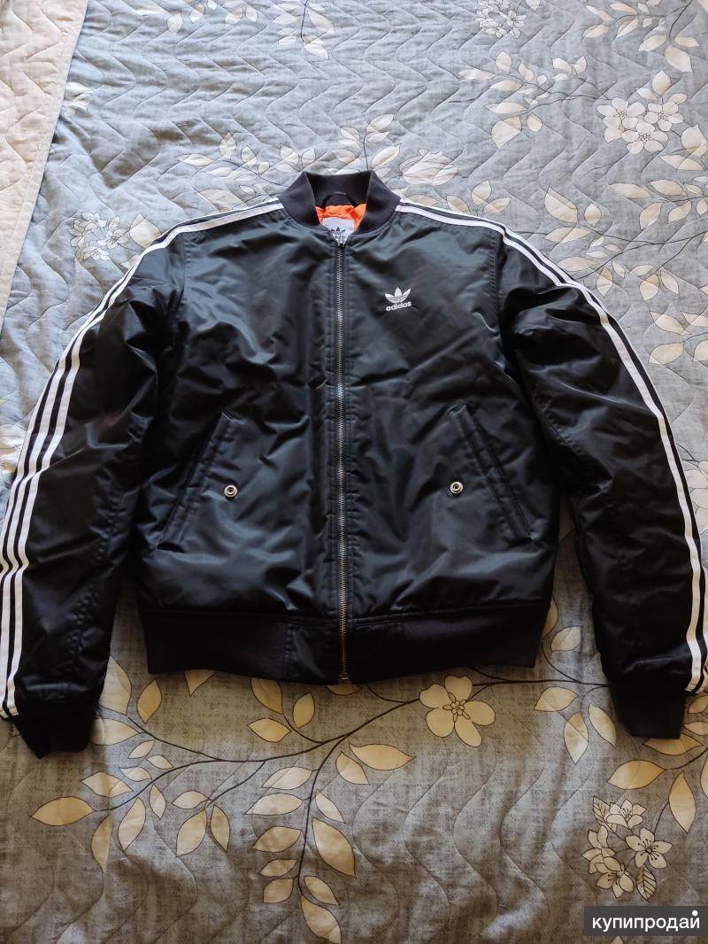 Куртка-бомбер ADIDAS ORIGINALS BLACK в Москве