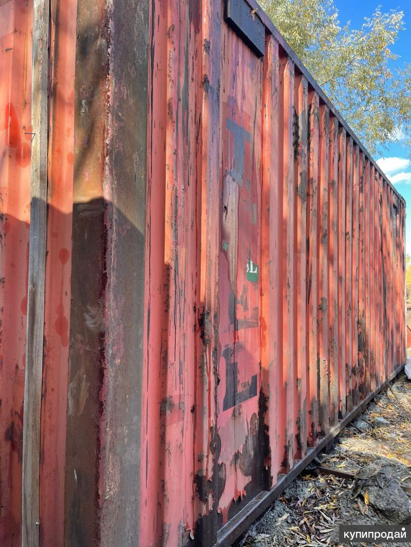 Контейнер 20 термос бытовка вагончик шиномонтаж в Новосибирске