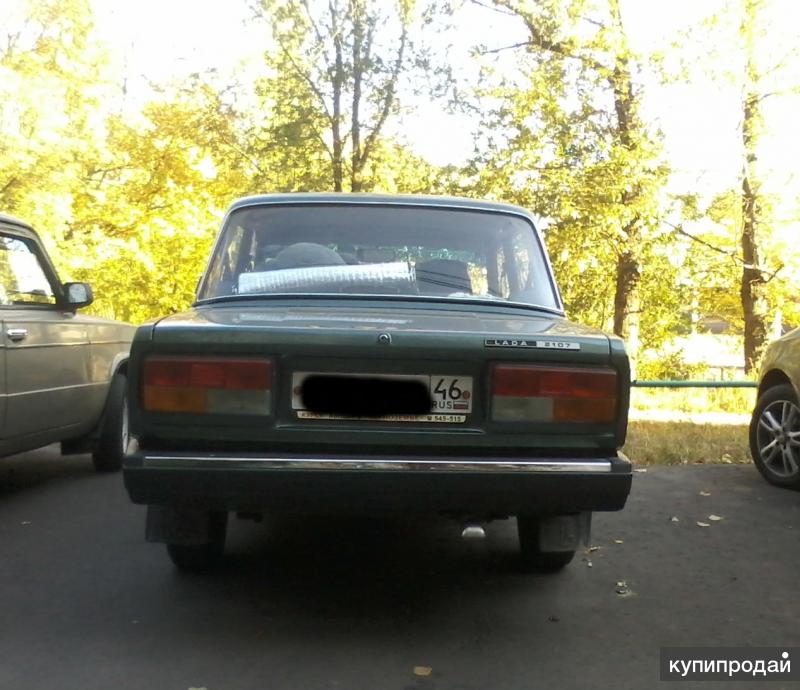 ВАЗ 2107, конец 2010 г.,декабрь.