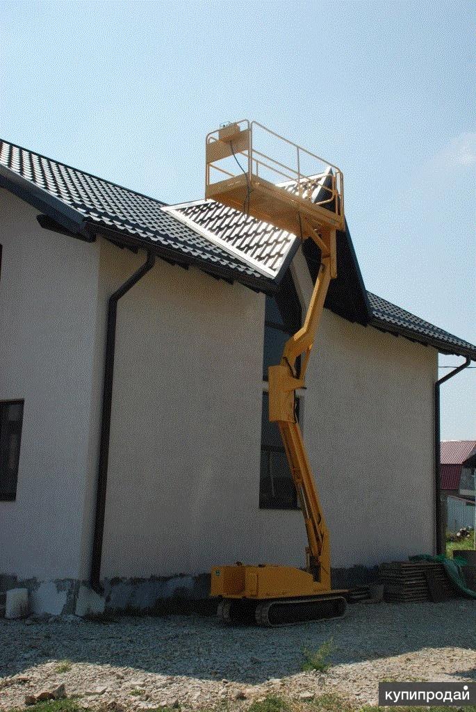 Самоходный гусеничный подъемник коленчатого типа NISHIO NKC60 Япония