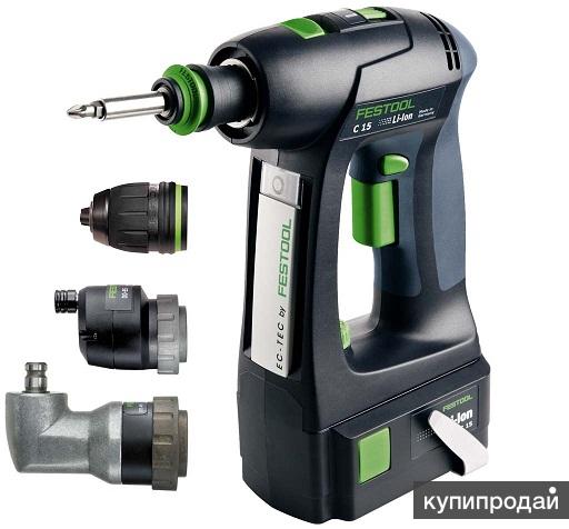 дрель-шуруповёрт Festool C 18 Li 5,2-Set