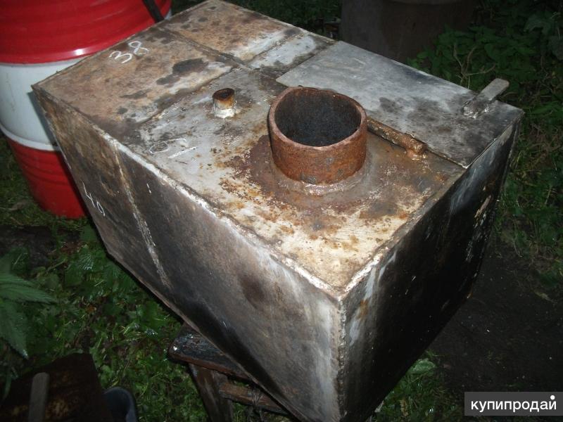 Бак из нержавейки для банной печи. Б/У. в Барнауле