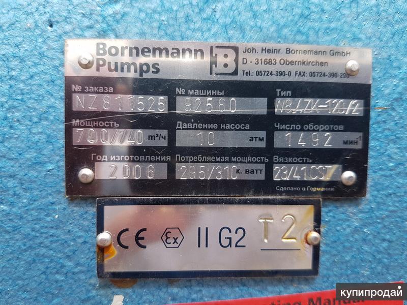 Горизонтальный винтовой насос Bornemann pumps