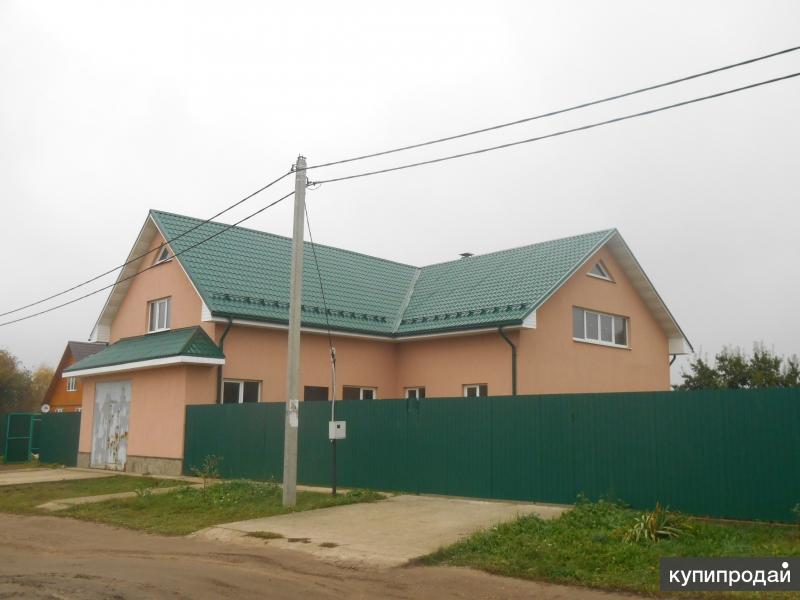 отличный дом площадью 280кв.м. в д. Дракино на берегу реки Ока