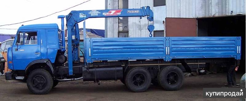 КамАЗ 53212 борт кап ремонт с манипулятором Тадано г/п 3т.