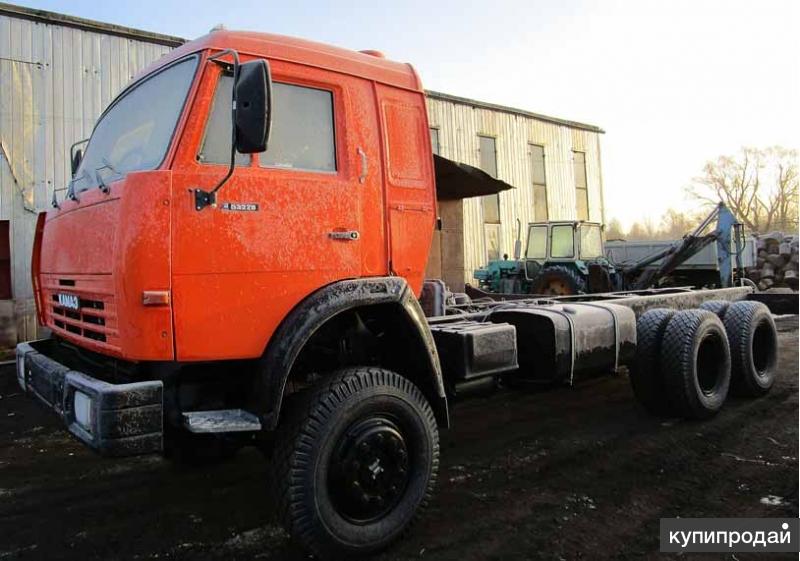 КамАЗ 53228 шасси вездеход 6х6 кап ремонт, двиг ЯМЗ-238.