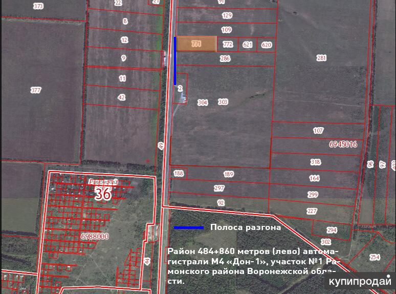 Кадастровая карта воронежской области рамонский район ямное