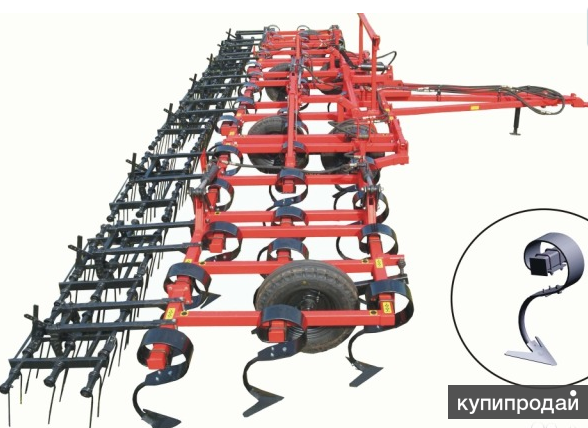 Культиватор кшу-8 с бороной пружинной