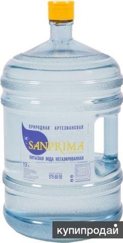 Артезианская вода 19 литров Sanprima Premium