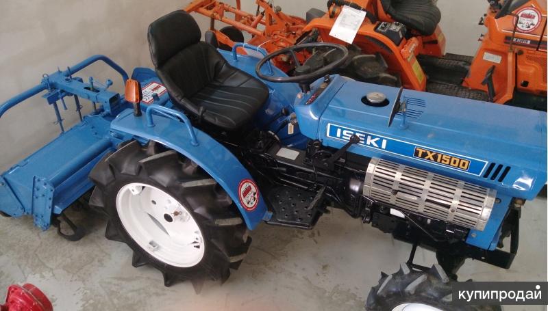 Японский мини трактор ISEKI TX1500F