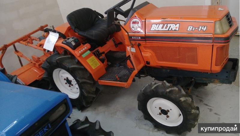Японский мини трактор KUBOTA B1-14D
