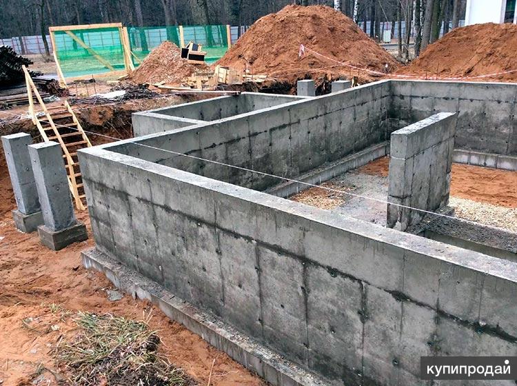 Изготовление фундамента под дом под ключ Пенза