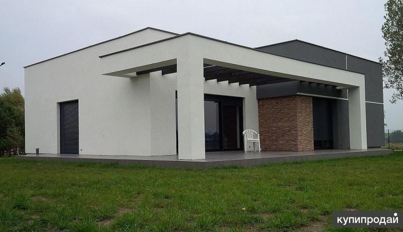 Проекты одноэтажных домов из лстк - 98 фото