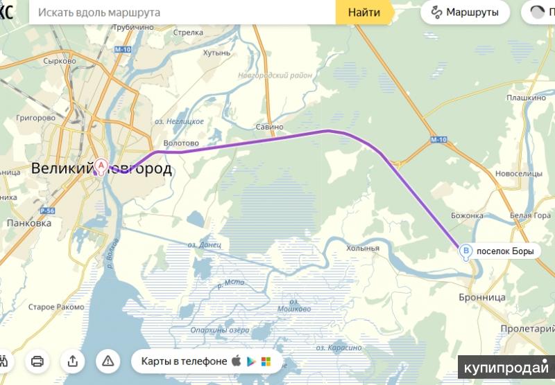 Карта панковка новгородская область