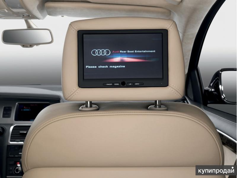 Ремонт дисплея (монитора) подголовника Ауди (Audi) Q7, A8