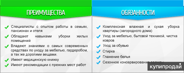 В обязанности Моники входит не только уборка дома